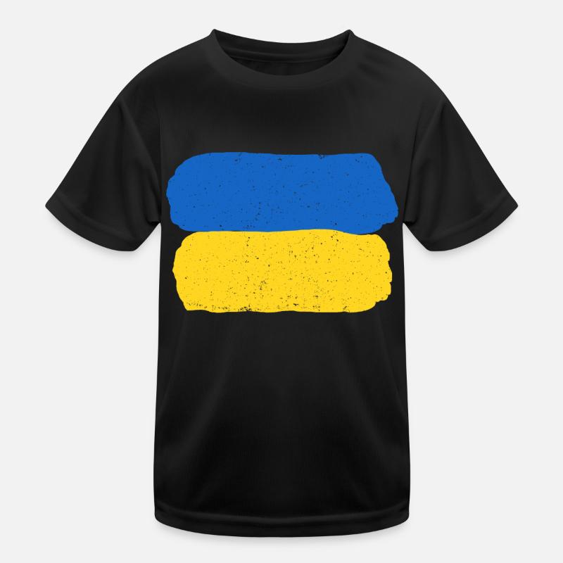 Stay with Ukraine Kids Functional T-Shirt