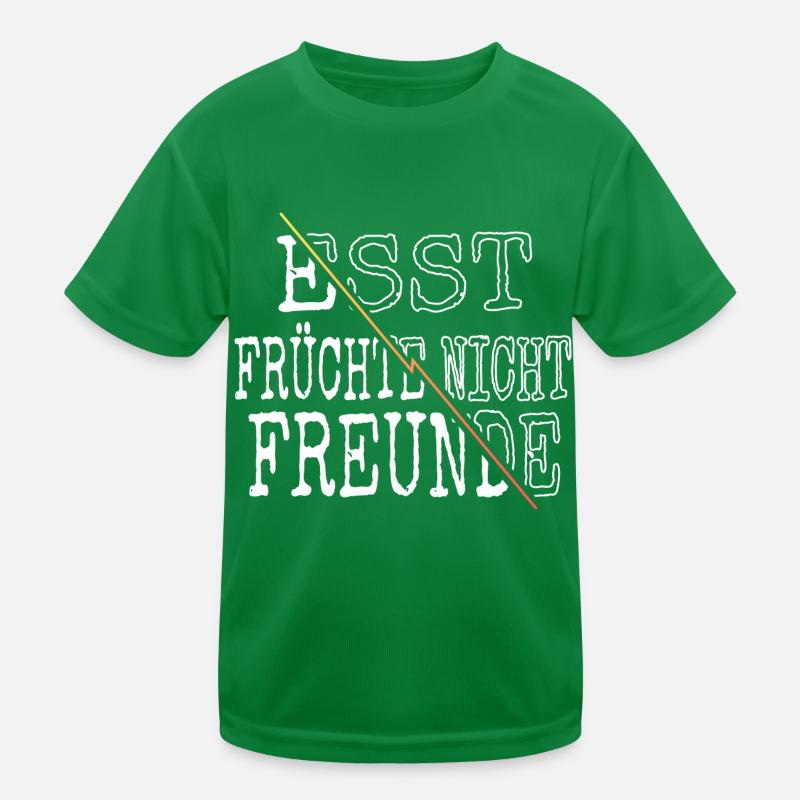 vegan fleischloses essen geburtstagsgeschenkidee Kinder Funktions-T-Shirt