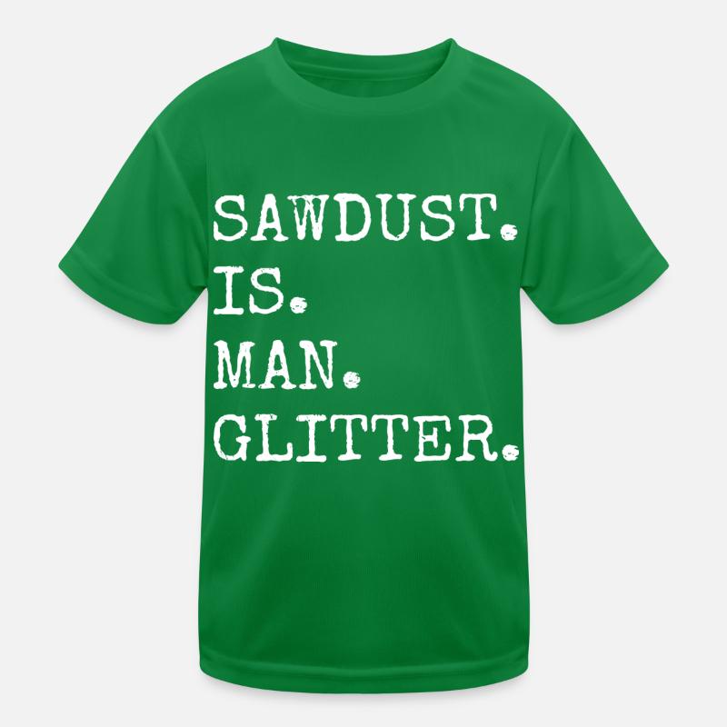 Déclaration de charpentier de construction Drôle de charpentier T-shirt sport Enfant