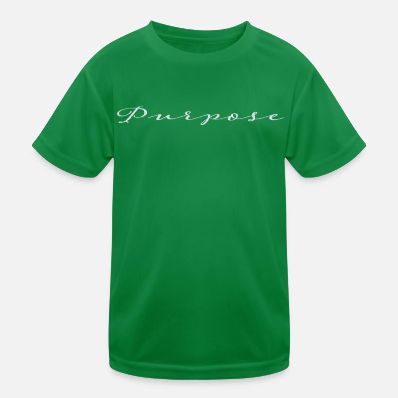 Purpose Kinder Funktions-T-Shirt