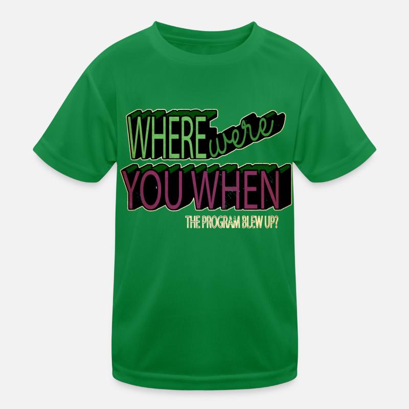 Programmation des blagues de Noël T-shirt sport Enfant