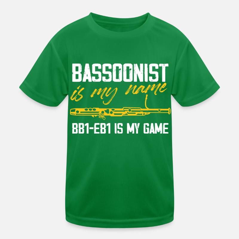 Bassonist est mon nom BB1-EB1 est mon jeu T-shirt sport Enfant