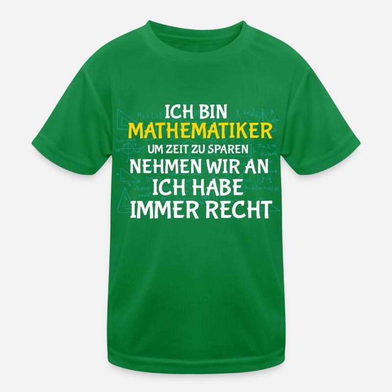 Mathe Mathematik Lehrer Student Wissenschaft Kinder Funktions-T-Shirt