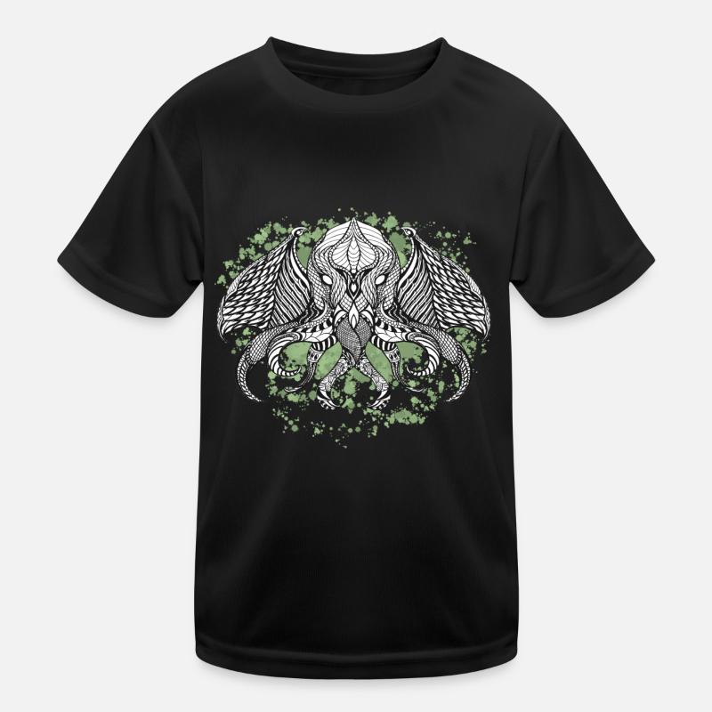 Cthulhu blæk II Funktionsshirt til børn