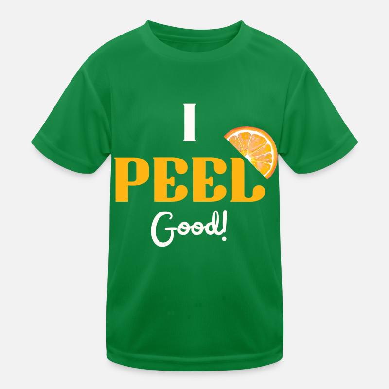 Ich schäle gute Orange Kinder Funktions-T-Shirt