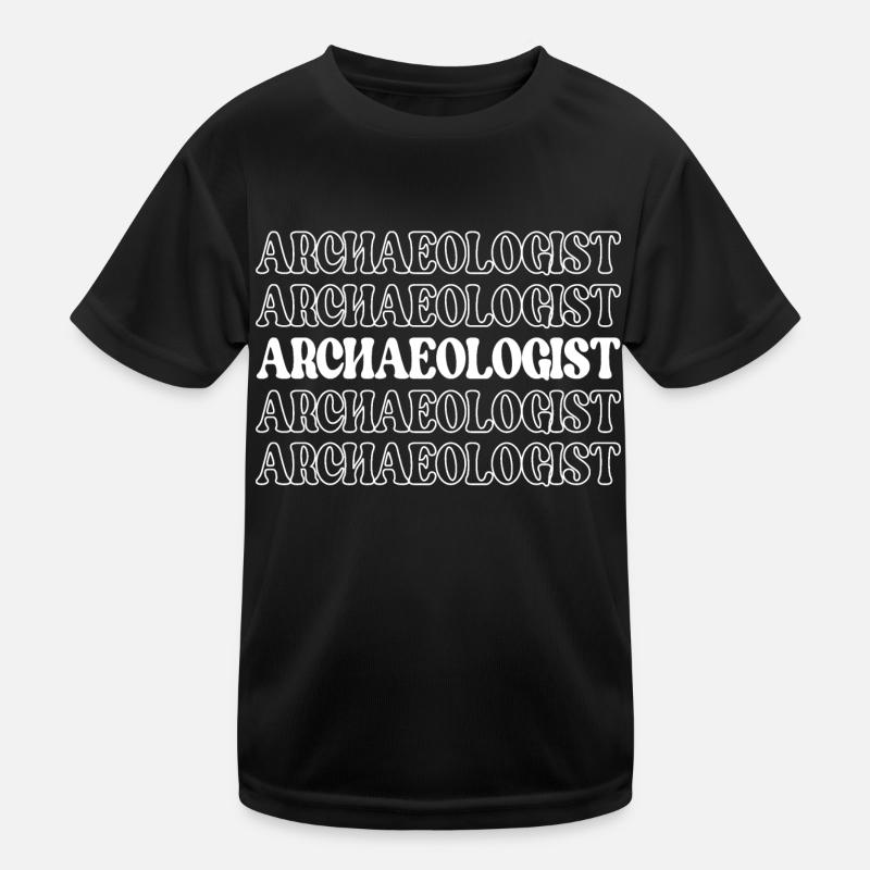 Archaeologist Historian Antiquarian Scholar Kids Functional T-Shirt