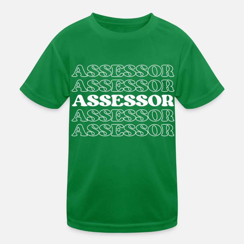 Évaluateur Évaluateur Évaluateur Estimateur T-shirt sport Enfant
