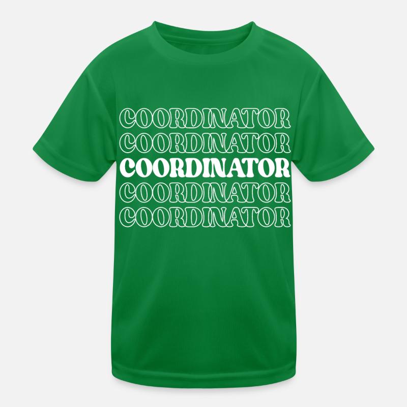 Coordinator Organizer Planner Arranger Scheduler Kids Functional T-Shirt