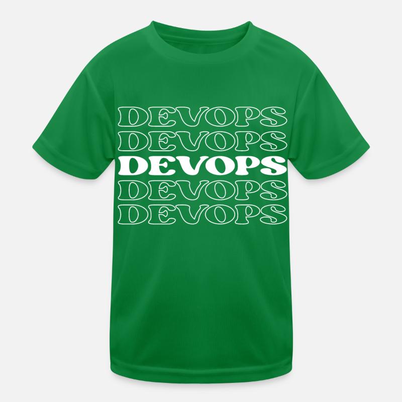 Devops Développeur Opérations Ingénieur Devops T-shirt sport Enfant