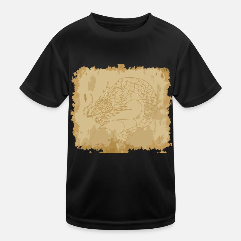 Uralter Drache Kinder Funktions-T-Shirt
