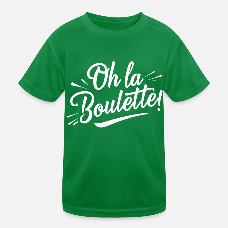 Oh la boulette! T-shirt sport Enfant