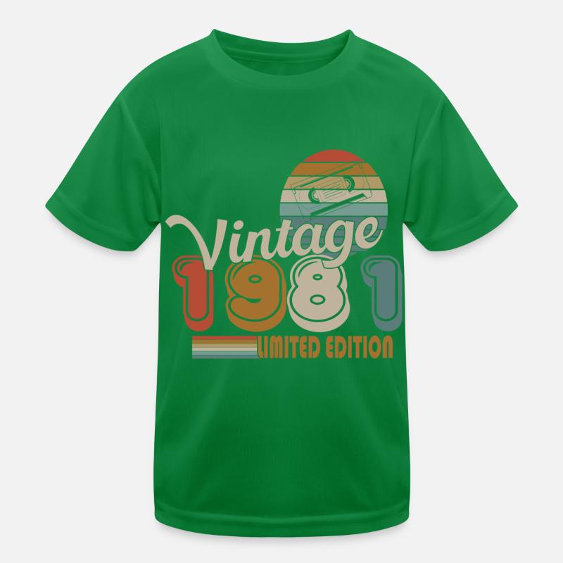 1981 Kids Functional T-Shirt