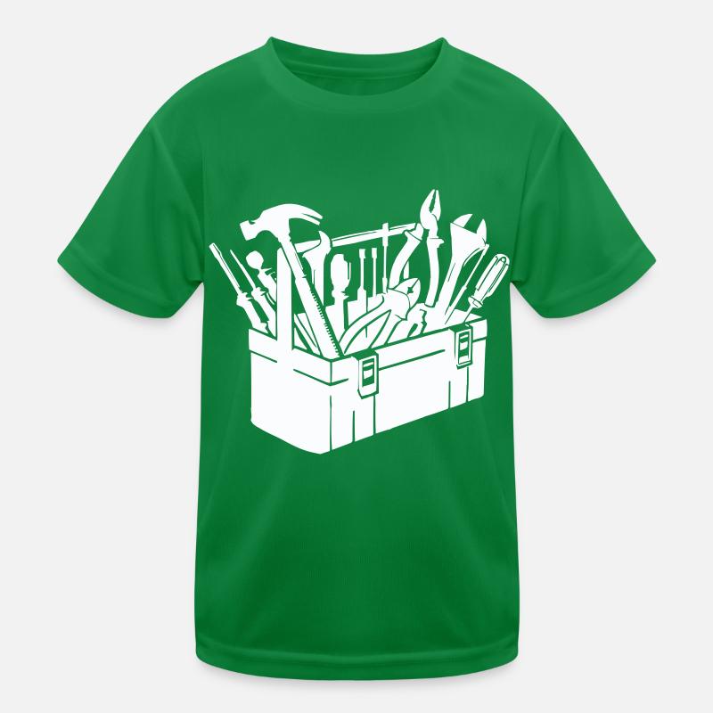 Tool Toolbox Kids Functional T-Shirt