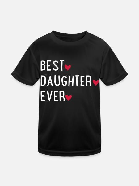 Daughter - Kids Functional T-Shirt - black - Front