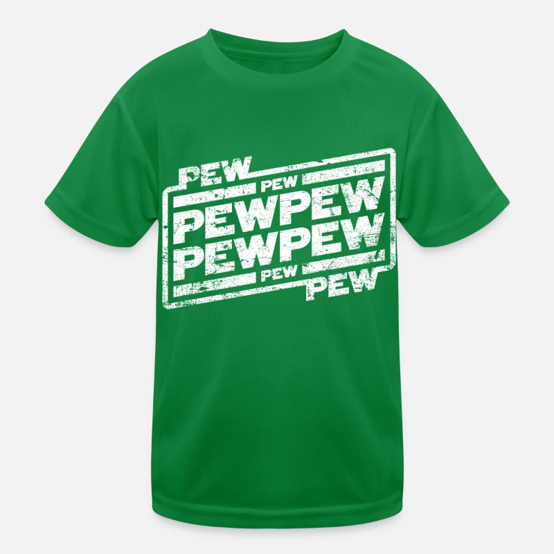 Pew Pew Pew Kids Functional T-Shirt