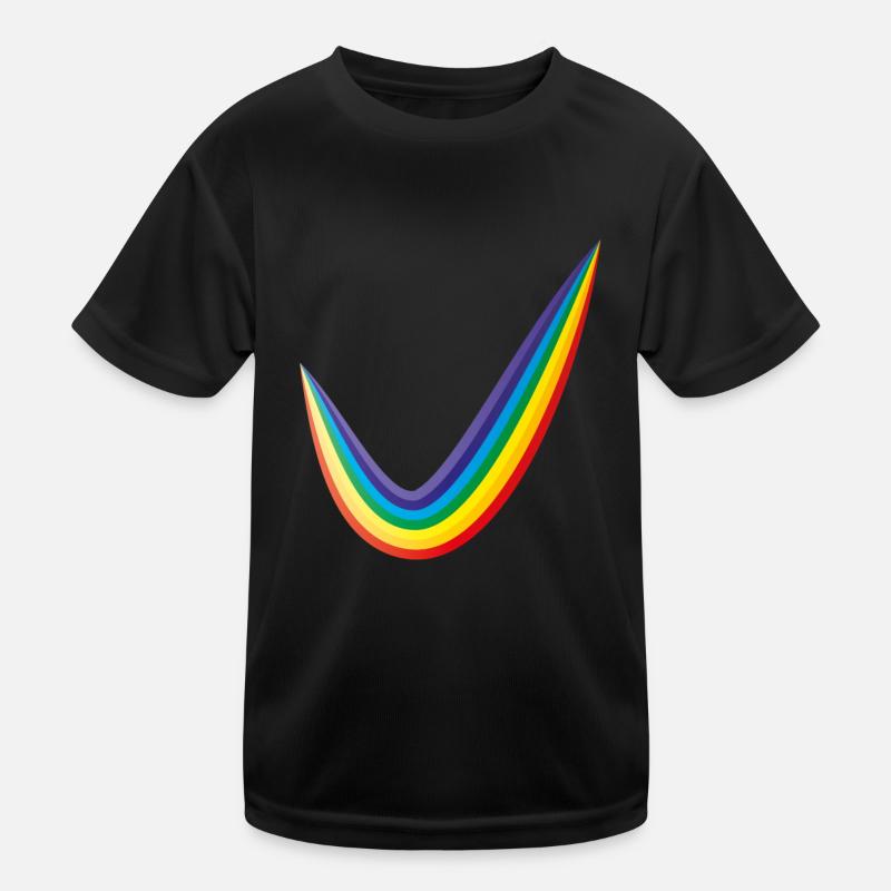Rainbow Hook Kids Functional T-Shirt