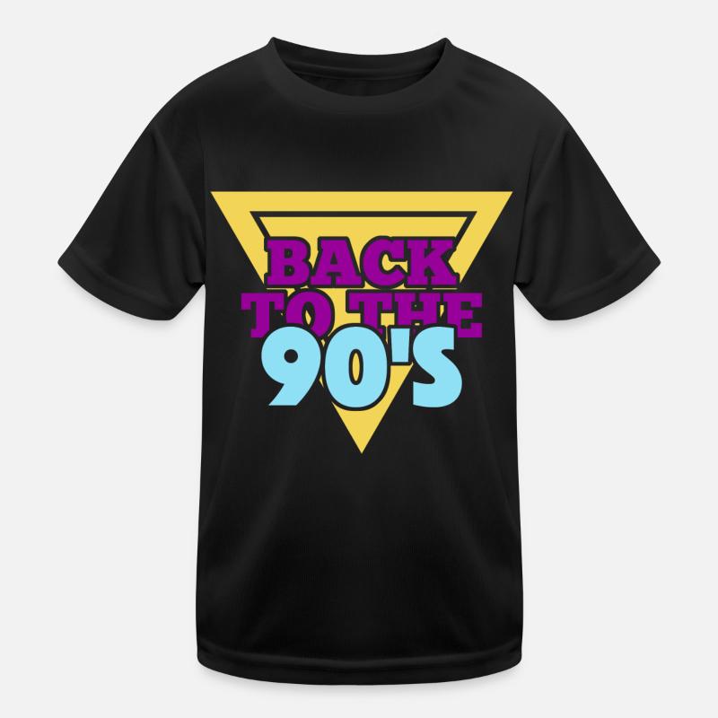 90s 90er Kinder Funktions-T-Shirt