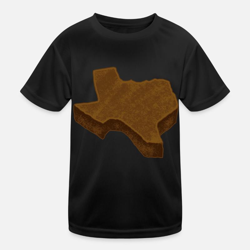 Menu de gâteaux pour les amateurs de cuisine texane T-shirt sport Enfant
