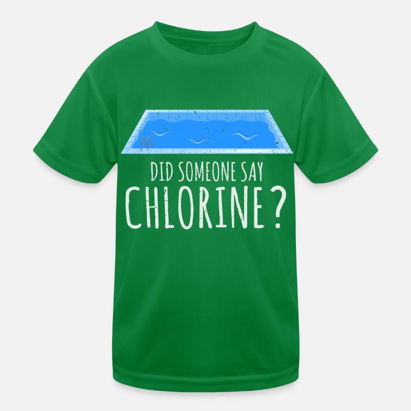 Conceptions de sauveteurs pour les techniciens de piscine T-shirt sport Enfant