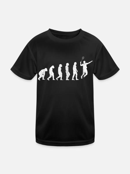 Badminton Player Badminton Fan Badminton Badminton Badminton - Kids Functional T-Shirt - black - Front