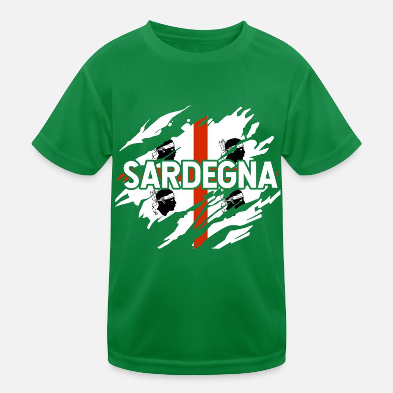 Sardaigne Camping T-shirt sport Enfant