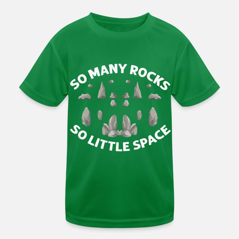 Recherche sur les roches et conception de roches à quartz T-shirt sport Enfant