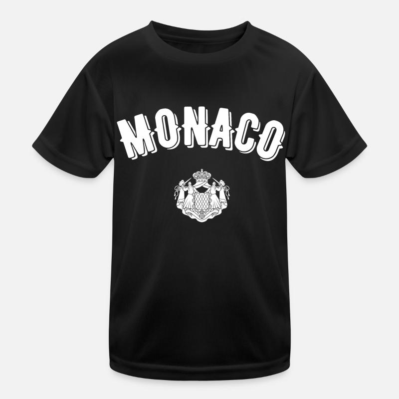 Monaco Kinder Funktions-T-Shirt