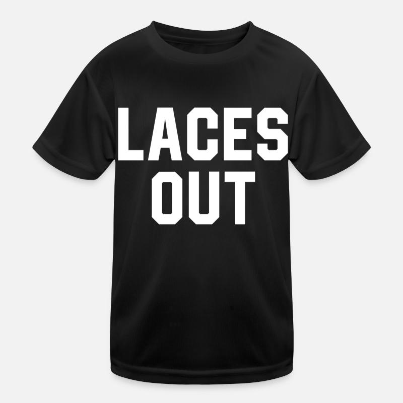 Laces Out Kids Functional T-Shirt