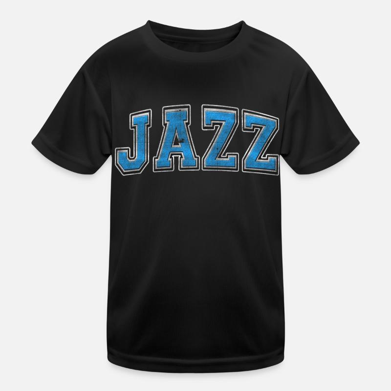 Jazz Varsity Grunge T-shirt sport Enfant