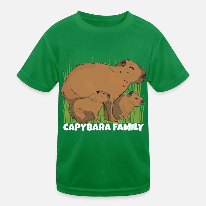 Famille Capybara Mère Enfants T-shirt sport Enfant