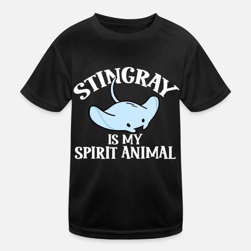 Stachelrochen Mantarochen Ozean Rochen Kinder Funktions-T-Shirt