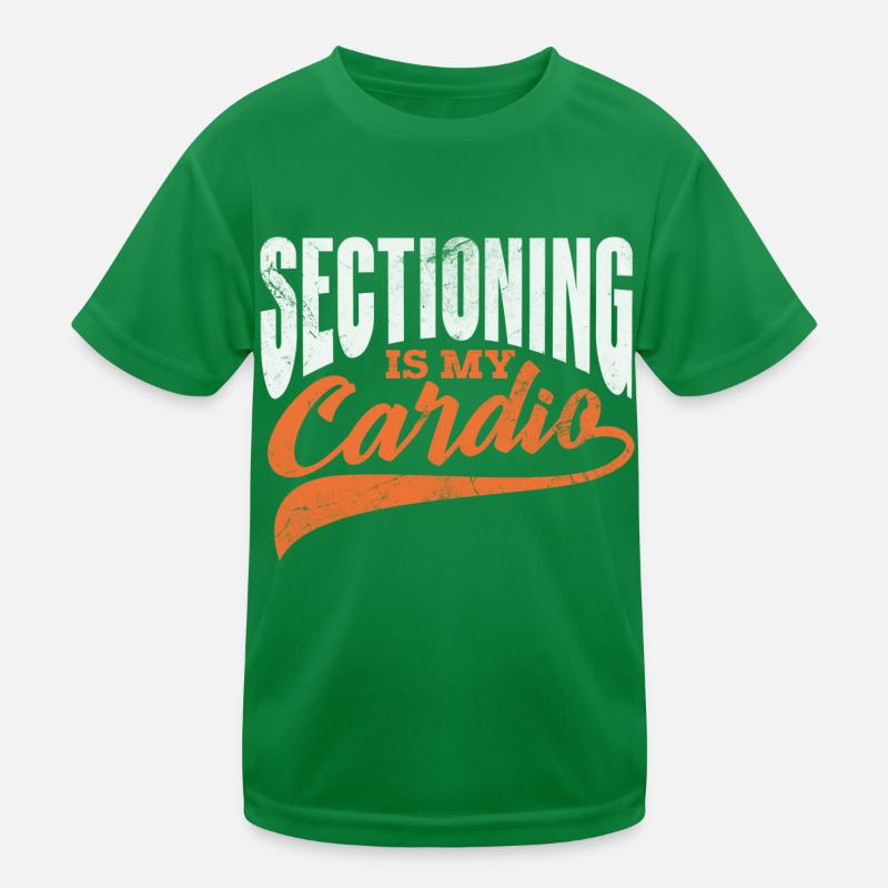 Le sectionnement est mon cardio Conception pour un sectionnement T-shirt sport Enfant