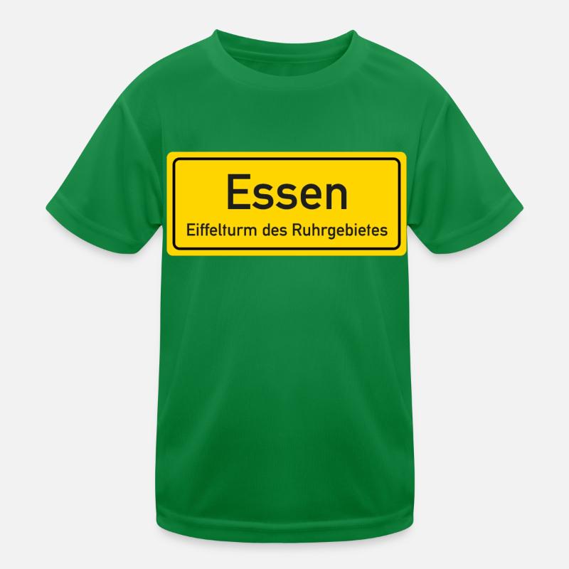 Essen place name germany Kids Functional T-Shirt