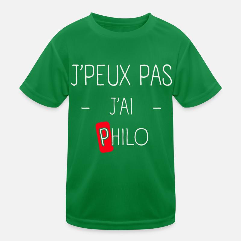 J'peux pas j'ai Philo T-shirt sport Enfant