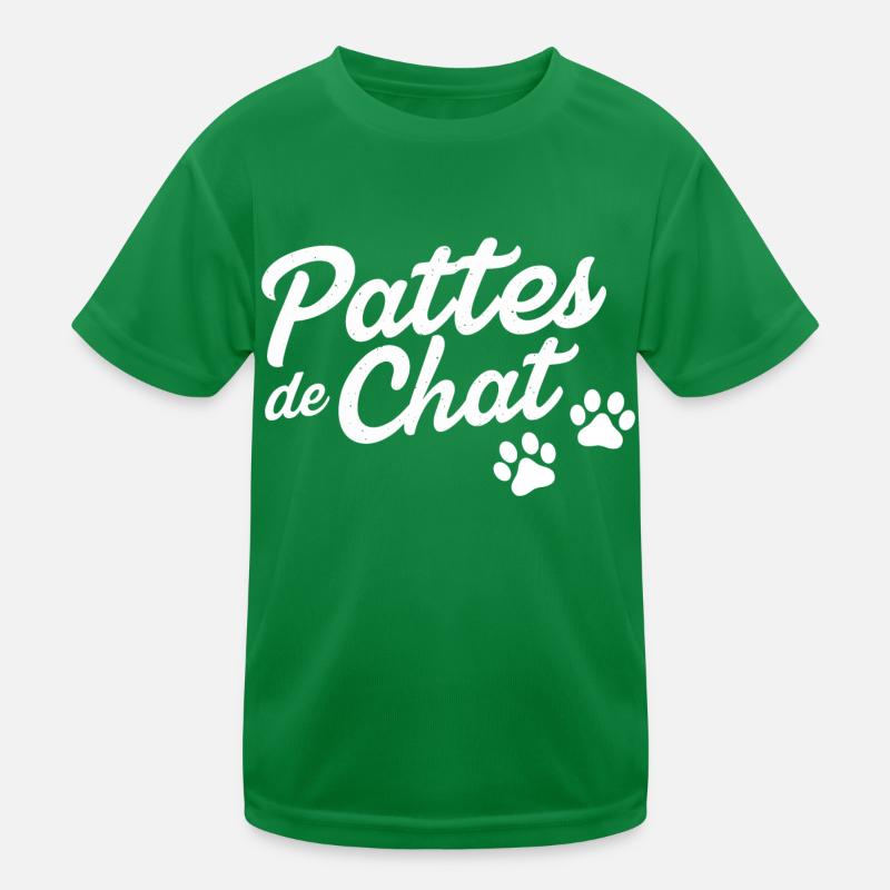Pattes de chat T-shirt sport Enfant