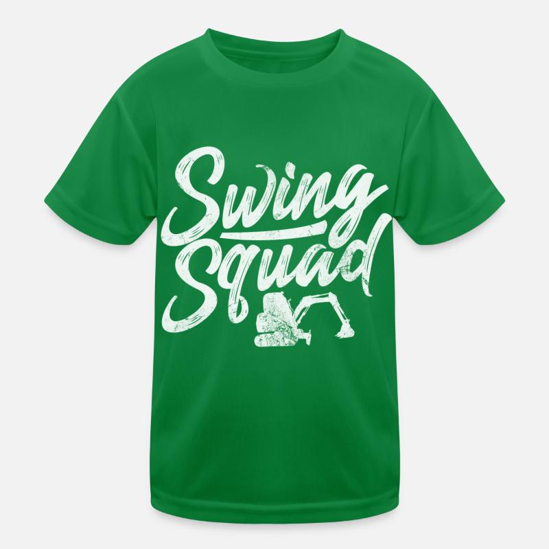 Swing squad Excavatrice T-shirt sport Enfant