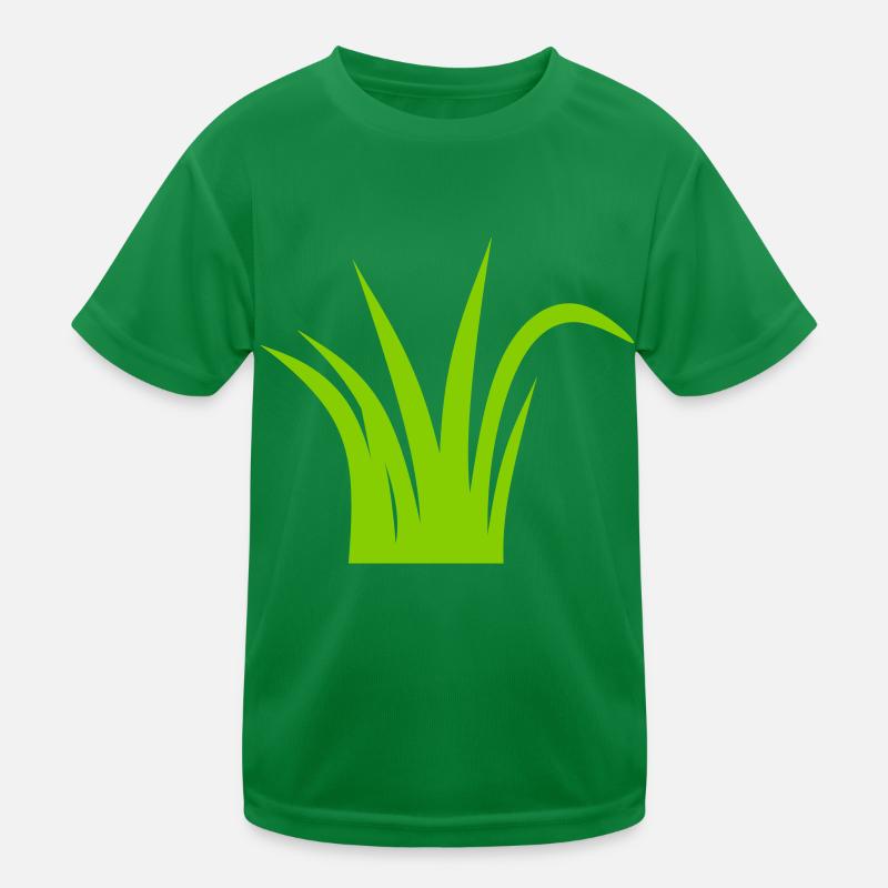 Gras Kinder Funktions-T-Shirt