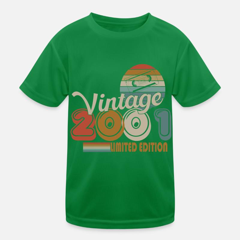 2001 Kinder Funktions-T-Shirt