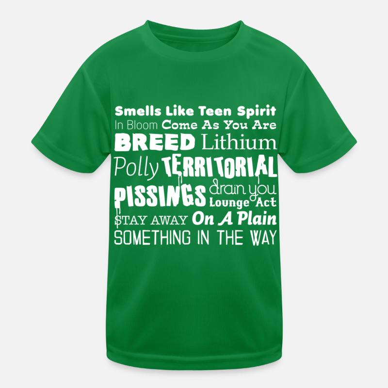 nevermind_white Kids Functional T-Shirt