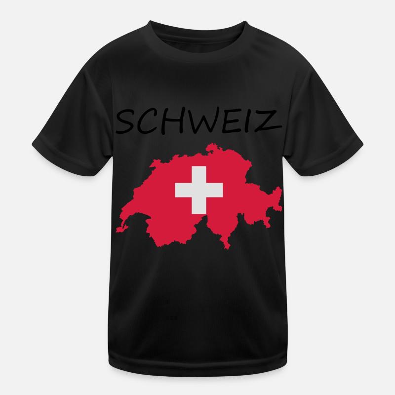Suisse T-shirt sport Enfant