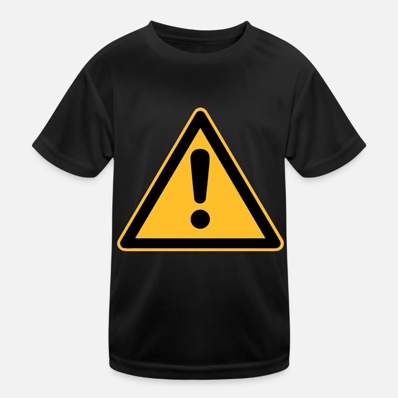 Safety-Sign Warning Kinder Funktions-T-Shirt