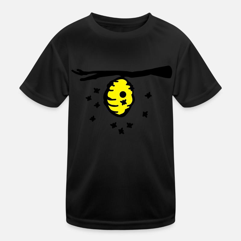 bienen_nest_a2 Kinder Funktions-T-Shirt