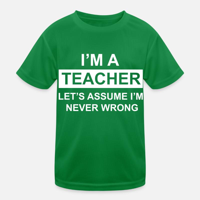 professeur T-shirt sport Enfant