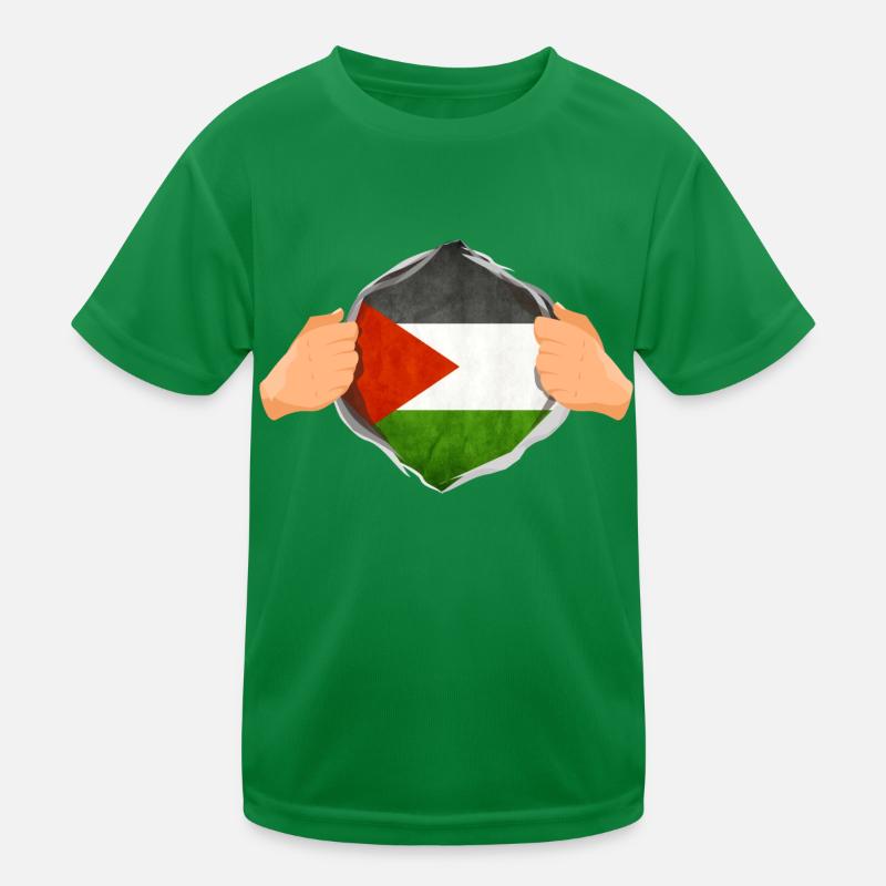 Strong Palestinian Hero Fun Gift T-shirt sport Enfant