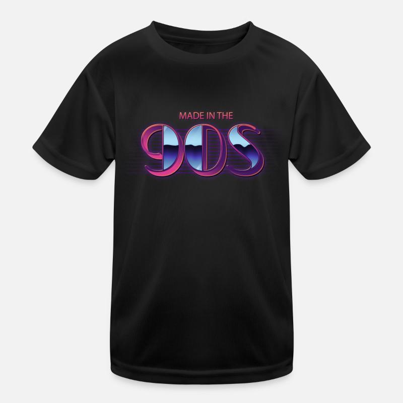 Nineties Birthday Kids Functional T-Shirt