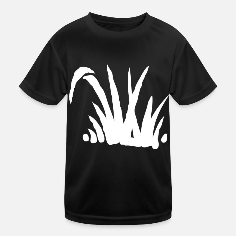 Gras Busch Kinder Funktions-T-Shirt