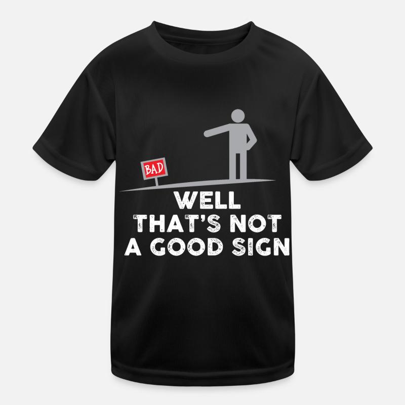 funny text design for a funny text lovers Kids Functional T-Shirt