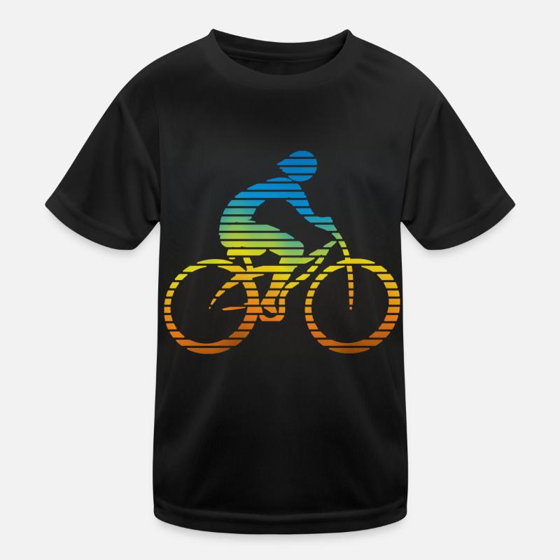 Cyclist Kids Functional T-Shirt