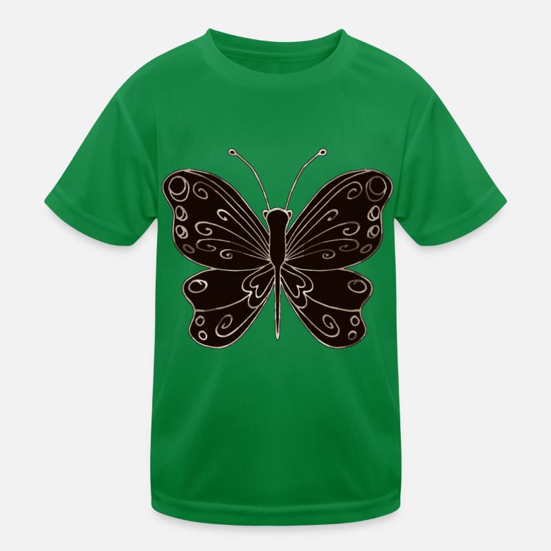 Schmetterling Kinder Funktions-T-Shirt
