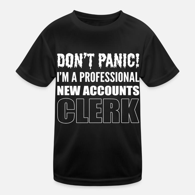 Don't Panic Admin Assistant Gift Kids Functional T-Shirt